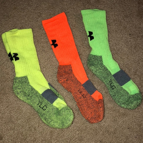 under armour colored socks